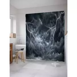 Шторка-занавеска для ванной JOYARTY