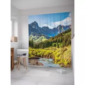 Шторка-занавеска для ванной JOYARTY