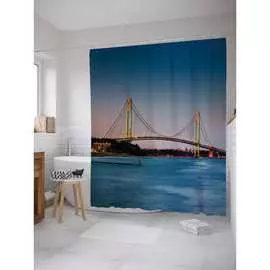 Шторка-занавеска для ванной JOYARTY