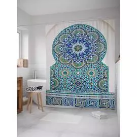 Шторка-занавеска для ванной JOYARTY