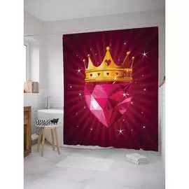 Шторка-занавеска для ванной JOYARTY