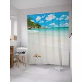 Шторка-занавеска для ванной JOYARTY