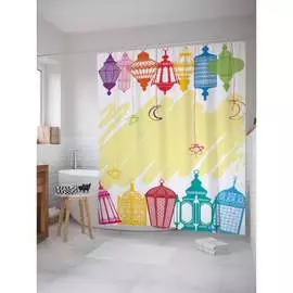 Шторка-занавеска для ванной JOYARTY