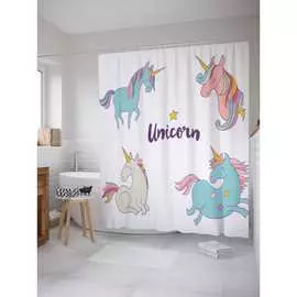 Шторка-занавеска для ванной JOYARTY