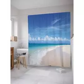 Шторка-занавеска для ванной JOYARTY