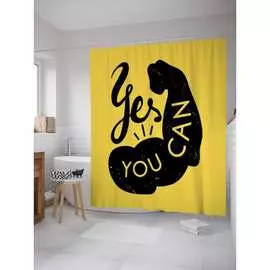 Шторка-занавеска для ванной JOYARTY