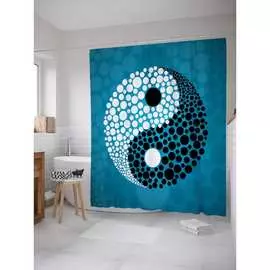 Шторка-занавеска для ванной JOYARTY