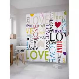 Шторка-занавеска для ванной JOYARTY