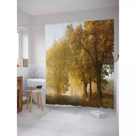 Шторка-занавеска для ванной JOYARTY