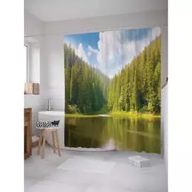 Шторка-занавеска для ванной JOYARTY