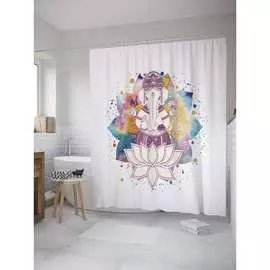 Шторка-занавеска для ванной JOYARTY