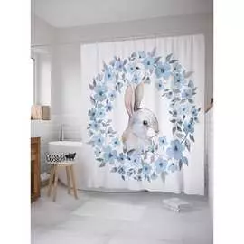 Шторка-занавеска для ванной JOYARTY