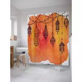 Шторка-занавеска для ванной JOYARTY