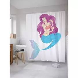 Шторка-занавеска для ванной JOYARTY