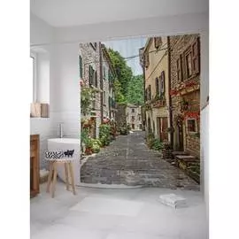 Шторка-занавеска для ванной JOYARTY