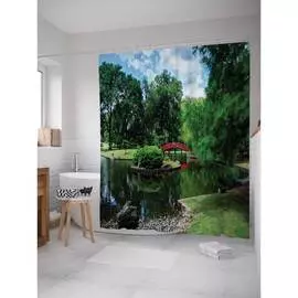 Шторка-занавеска для ванной JOYARTY