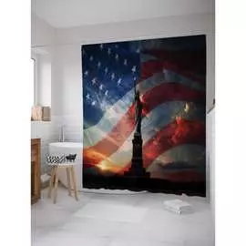 Шторка-занавеска для ванной JOYARTY