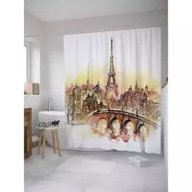 Шторка-занавеска для ванной JOYARTY