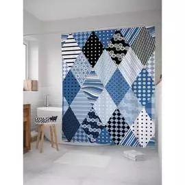 Шторка-занавеска для ванной JOYARTY