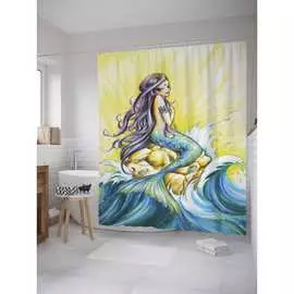 Шторка-занавеска для ванной JOYARTY