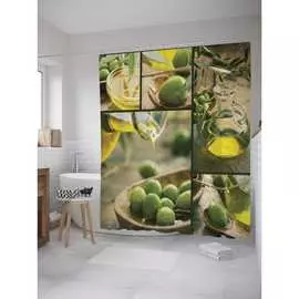 Шторка-занавеска для ванной JOYARTY