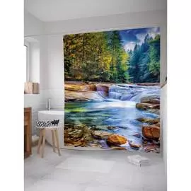 Шторка-занавеска для ванной JOYARTY