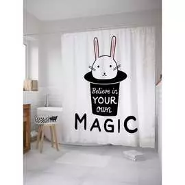 Шторка-занавеска для ванной JOYARTY