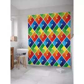 Шторка-занавеска для ванной JOYARTY