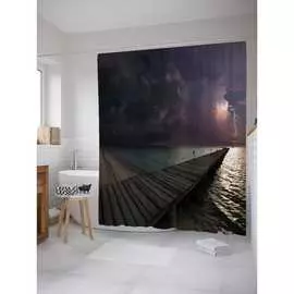 Шторка-занавеска для ванной JOYARTY