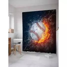 Шторка-занавеска для ванной JOYARTY