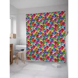 Шторка-занавеска для ванной JOYARTY