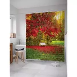 Шторка-занавеска для ванной JOYARTY