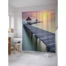 Шторка-занавеска для ванной JOYARTY