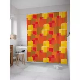 Шторка-занавеска для ванной JOYARTY