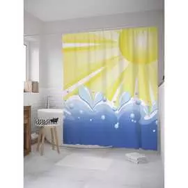 Шторка-занавеска для ванной JOYARTY