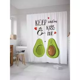 Шторка-занавеска для ванной JOYARTY