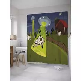 Шторка-занавеска для ванной JOYARTY