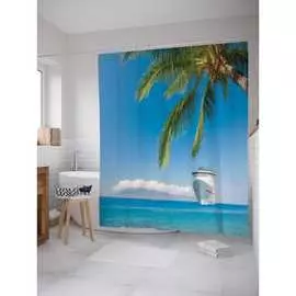 Шторка-занавеска для ванной JOYARTY