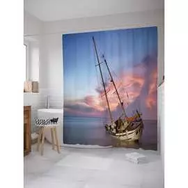 Шторка-занавеска для ванной JOYARTY