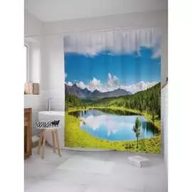 Шторка-занавеска для ванной JOYARTY