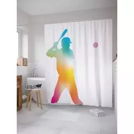 Шторка-занавеска для ванной JOYARTY