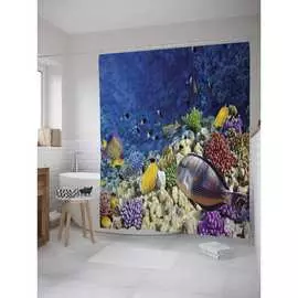 Шторка-занавеска для ванной JOYARTY