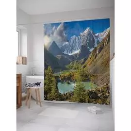 Шторка-занавеска для ванной JOYARTY