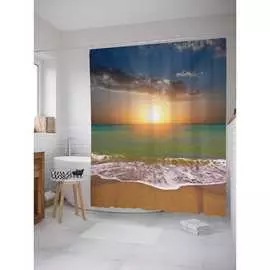 Шторка-занавеска для ванной JOYARTY