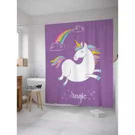 Шторка-занавеска для ванной JOYARTY