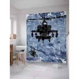 Шторка-занавеска для ванной JOYARTY