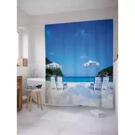 Шторка-занавеска для ванной JOYARTY