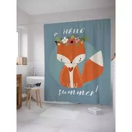 Шторка-занавеска для ванной JOYARTY