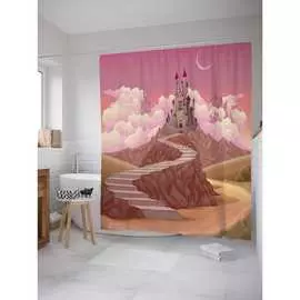 Шторка-занавеска для ванной JOYARTY