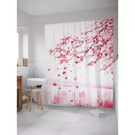 Шторка-занавеска для ванной JOYARTY